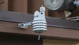 we install professional rain sensors like this Irritrol one